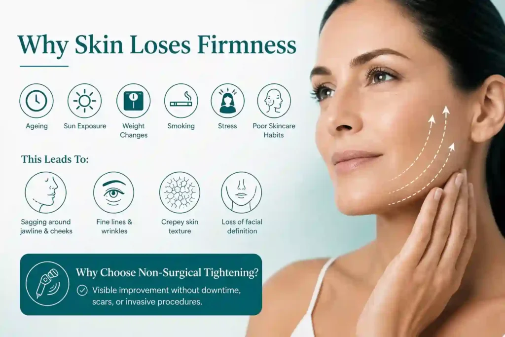 What Makes Skin Lose Firmness and Why Do People Seek Non-Surgical Tightening The Potteries?